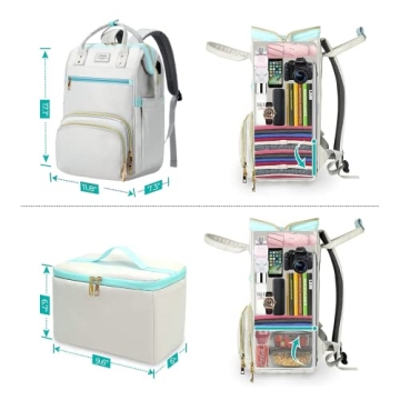 ETRONIK 15.6 Inch Nurse Laptop Backpack with USB