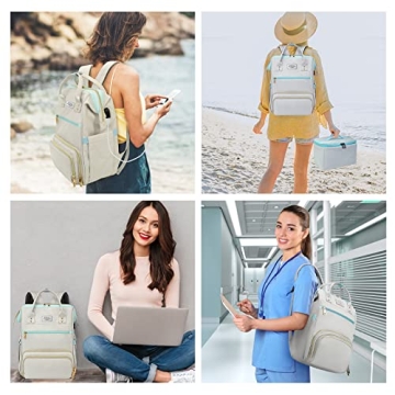 ETRONIK 15.6 Inch Nurse Laptop Backpack with USB