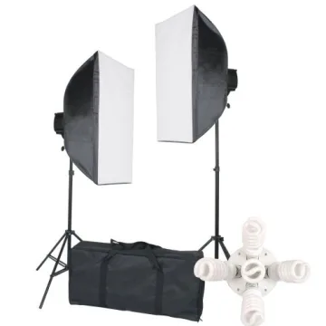 2400 Watt Photography Softbox Continuous Lighting Kit