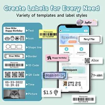 Phomemo D30 Label Maker for Home and Office Organization