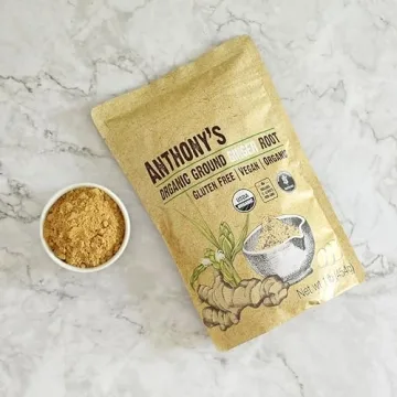 Anthony's Organic Ground Ginger Root Powder for Health and Flavor