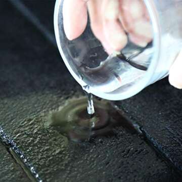 FINDNEW 20"*32" Microfiber Memory Foam Bath Mat with Non-Skid Bottom Non-Slip Quickly Drying Black