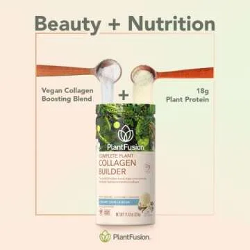 PlantFusion Vegan Collagen Powder - 100% Plant Based Support