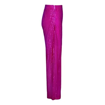 Aelidiya Glitter Sequin Pants for Parties and Events