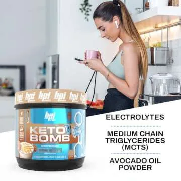 BPI Sports Keto Coffee Creamer - Energize and Hydrate Smoothly