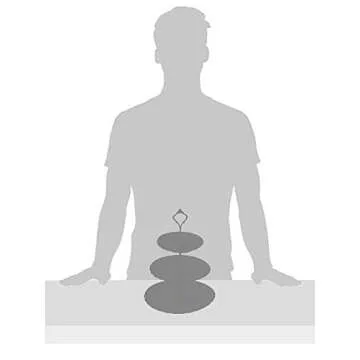 Shop Jusalpha 3-Tier Pink Cake and Dessert Stand