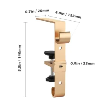 Adjustable Acrridi Stocking Hangers for Easy Holiday Decor