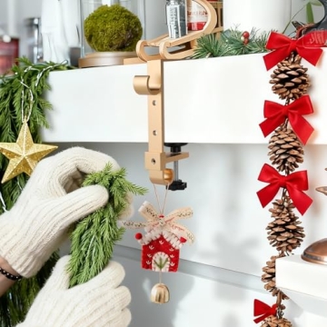 Adjustable Acrridi Stocking Hangers for Easy Holiday Decor