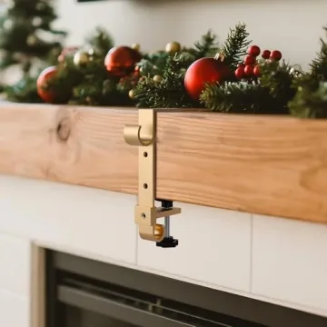 Adjustable Acrridi Stocking Hangers for Easy Holiday Decor