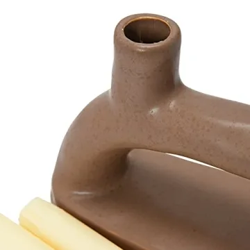 Modern Double Taper Holder - Creative Co-Op Stoneware