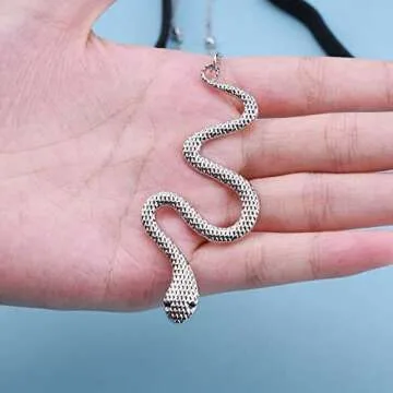 Yheakne Bohemia Layered Snake Leg Chain Silver Snake Thigh Chain Vintage Thigh Leg Chain Rave Bikini Thigh Body Chain Jewelry for Women (Silver)