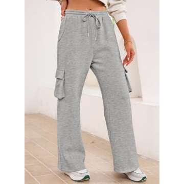 Stylish Cargo Sweatpants for Comfort and Versatility