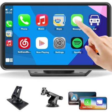 7" Wireless CarPlay & Android Auto Touch Screen Car Stereo - Universal Fit