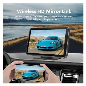 Wireless CarPlay Android Auto 7 Inch Touch Screen Car Stereo