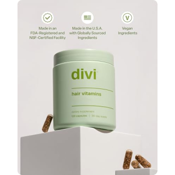 Divi Hair Vitamins for Vibrant Healthy Hair Growth