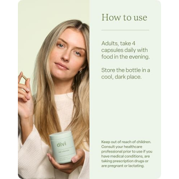 Divi Hair Vitamins for Vibrant Healthy Hair Growth