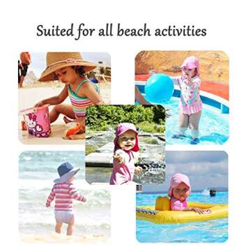 Toddler Girls One Piece Swimsuits Long Sleeve Bathing Suits UPF 50+/Sun Protection Rash Guard Shirts 4T