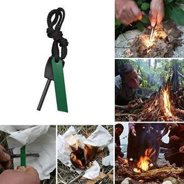 Aootek Upgraded first aid kit Emergency survival Kit. earthquake survival kit Trauma Bag for Car Home Work Office Boat Camping Hiking Travel or Adventures（1pack)