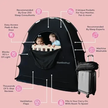 SlumberPod Portable Blackout Canopy for Babies and Toddlers