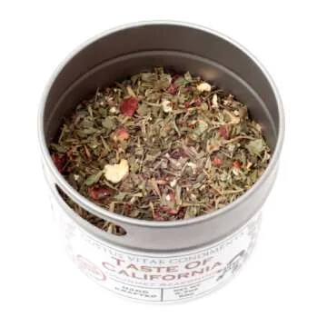 Salt-Free Gourmet Seasoning Collection | Non-GMO | 6 Magnetic Tins | Small Batch Spice Blends