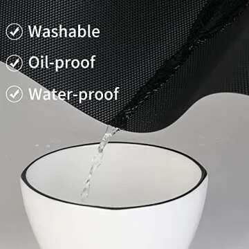 Non-Adhesive Waterproof Kitchen Shelf Liners for Drawers