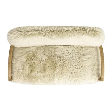 Luxury Sheepskin Loveseat - Jennifer Taylor Home Enchante