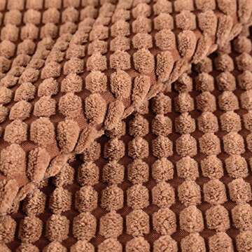 MERNETTE Pack of 2, Corduroy Soft Decorative Square Throw Pillow Cover Cushion Covers Pillowcase, Ho...