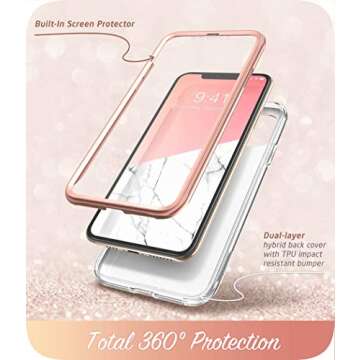 i-Blason Cosmo Series Case for iPhone 11 Pro Max 2019 Release, Slim Full-Body Stylish Protective Cas...
