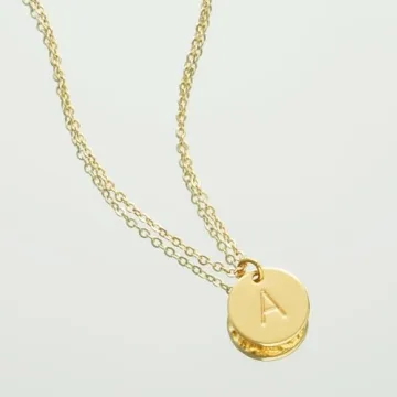 Bemoly Personalized Women's Initial Necklace - Elegance Defined