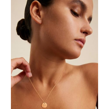 Bemoly Personalized Women's Initial Necklace - Elegance Defined