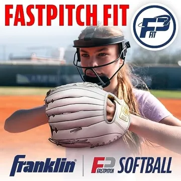 Franklin Fastpitch Softball Glove for All Players - Durable & Stylish