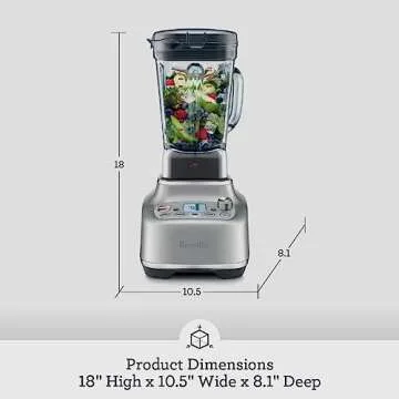 Breville the Super Q™ Blender, BBL920BTR, Black Truffle