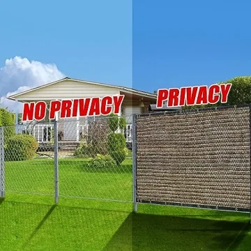 Outdoors Brown Mesh Shade Net for Privacy Screen