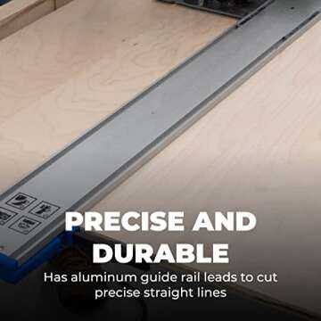 Kreg KMA4500 Straight Edge Guide - Precision Cutting Tool for All Saws