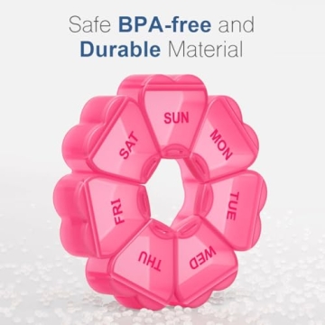 KAPENS 7-Day Large Capacity BPA-Free Pill Organizer