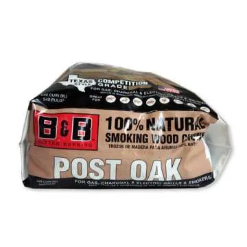 B&B Charcoal Oak Wood Smoking Chunks - Enhance Your Grilling