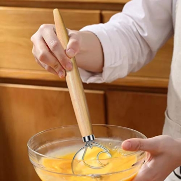 Nlmyt Danish Dough Whisk Set for Home Bakers