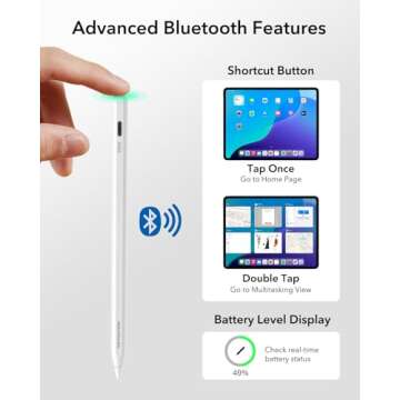 ESR Geo iPad Pencil - Fast Charge & Tilt Sensitivity