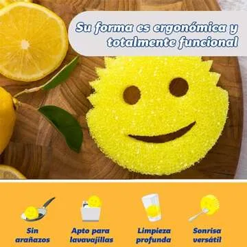 Lemon Fresh Scratch Free FlexTexture Scrubbing Sponge