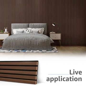 Art3d Acoustic Wood Slat Wall Panels for Modern Decor