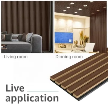 Art3d Acoustic Wood Slat Wall Panels for Modern Decor