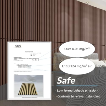 Art3d Acoustic Wood Slat Wall Panels for Modern Decor