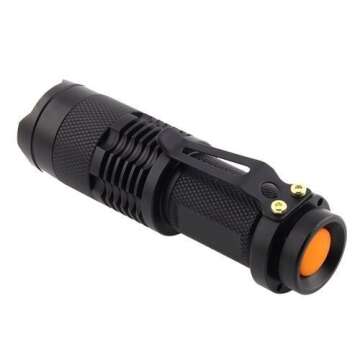 WAYLLSHINE High Power Red LED Flashlight - Powerful Single Mode Red Light Torch for Astronomy, Aviat...