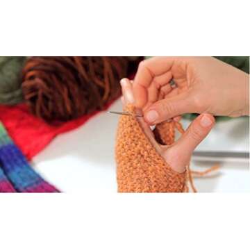 Valar Dohaeris 12 Pieces Large Eye Blunt Needles Thread Yarn Knitting Tapestry Needle, Steel Crochet Embroidery Darning Craft Sewing Needles,Assorted Sizes