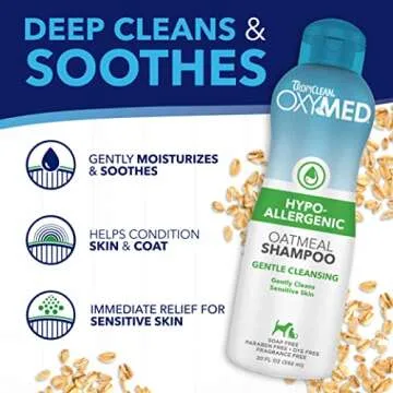 TropiClean Hypoallergenic Dog Shampoo for Allergies 20oz