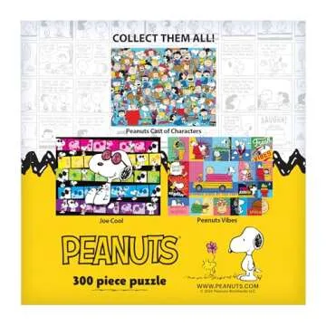 Peanuts Vibes 300 Piece Jigsaw Puzzle for Adults