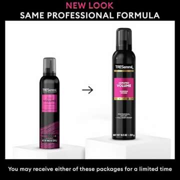 TRESemmé Plumping Mousse Total Volume for 24H Lift and Body with Pro Lock Technology 10.5 oz