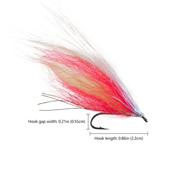BASSDASH Fly Fishing Wet Flies Streamers for Trout