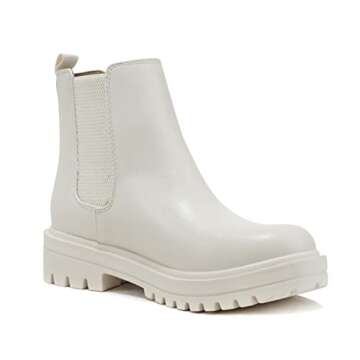 Stylish Soda Pilot Women’s Lug Sole Ankle Booties