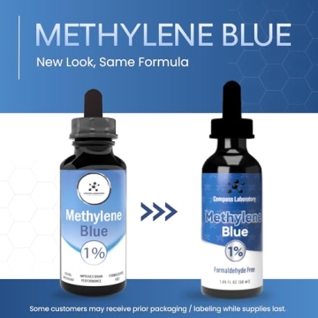 Methylene Blue Dietary Supplement for Brain Health - USP Grade